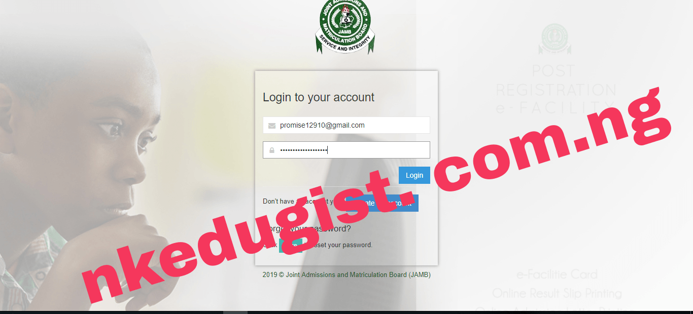 How To Check Jamb caps Accept admission status for 2020/2021