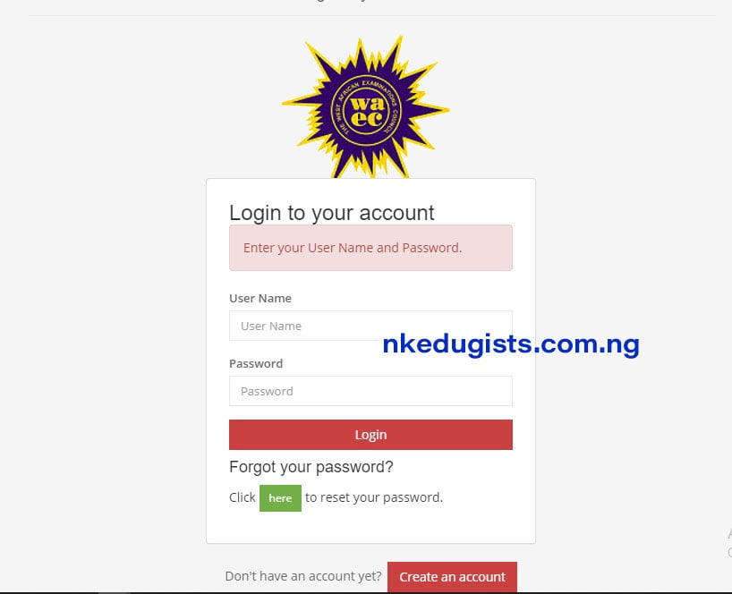 waec e-registration