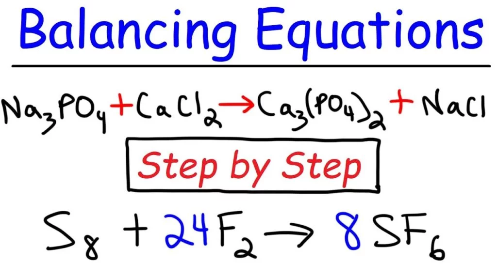 Easy Way of Balancing Chemical Equations and Exercise Solutions solution to relative atomic mass