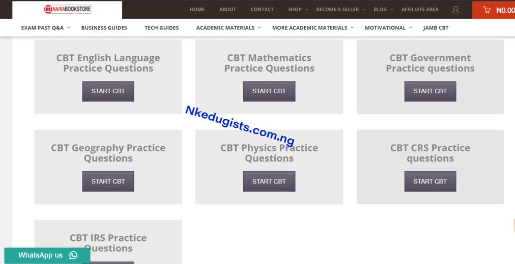 jamb Online Cbt Test