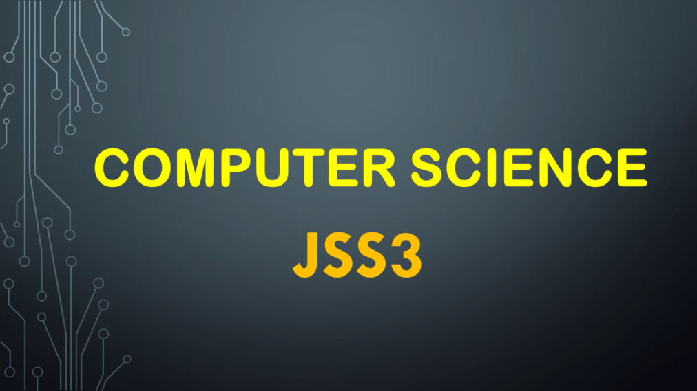 Computer Studies Scheme Of Work For JSS1-3