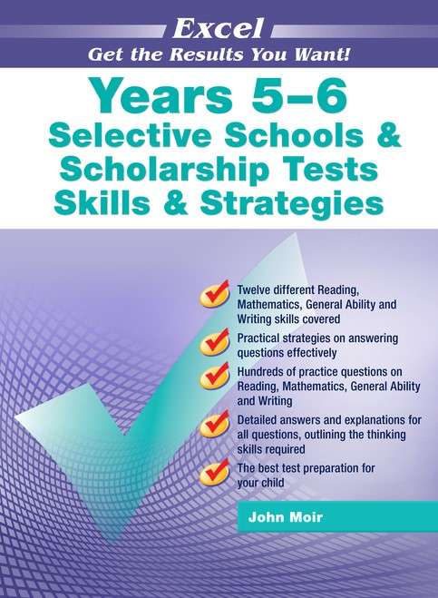 excel year 5-6 selective schools and scholarship tests