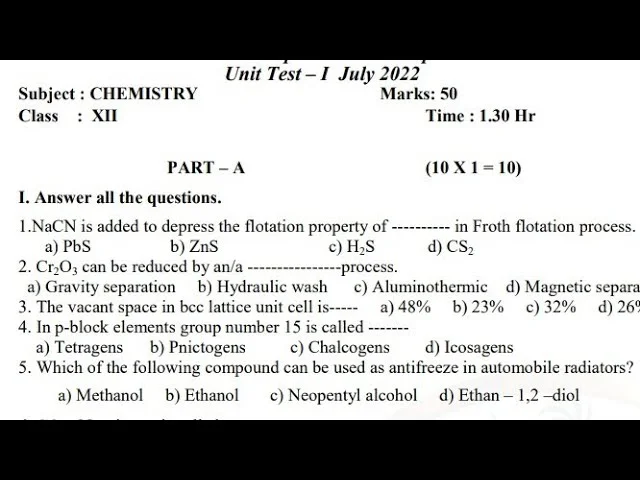 First | Second | Third Term Examination Questions For Secondary Classes First Term Exam Questions
