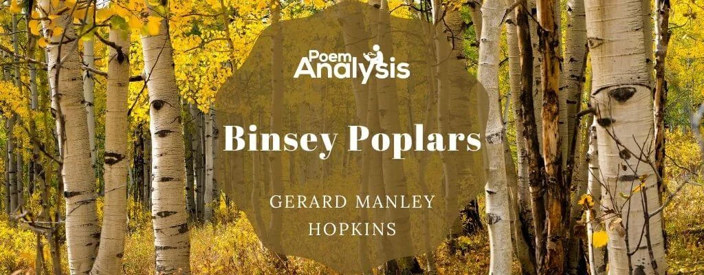 Binsey Poplars by Gerard Manley Hopkins